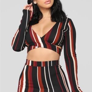 Beautiful sexy Skirt set. Brand new from Fashion Nova.